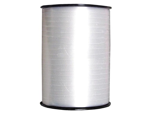 [90028927 662685] GOLDINA Geschenkband 0.5 cm x 500 m, Weiss