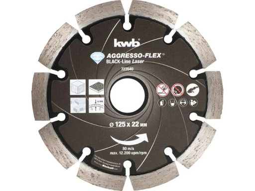 [90028941 492686] kwb Trennscheibe Black-Line Diamant 125 mm