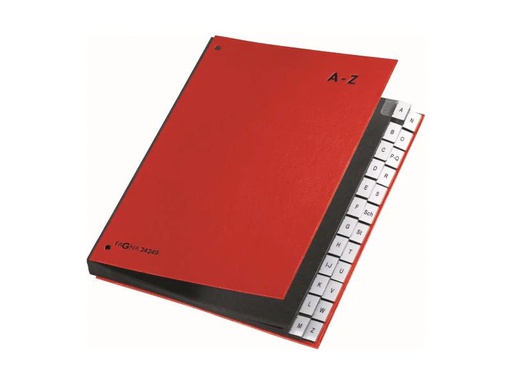 [90002873 649084] Pagna Pultmappe A4 A-Z Rot