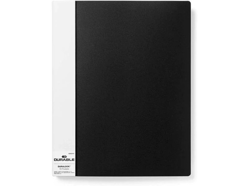 [90193248 1260857] DURABLE Sichtbuch Duralook A4 Schwarz, 10 Hüllen