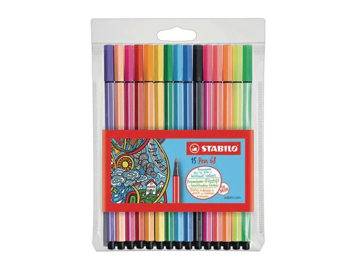 [90193297 576086] STABILO Pen 68 15 Stück