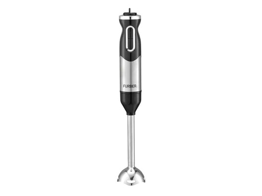 [90193366 1153368] FURBER Stabmixer Lite Edelstahl/Schwarz