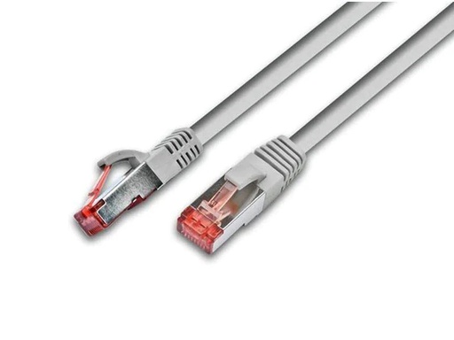 [90028983 149729] Wirewin Patchkabel RJ-45 - RJ-45, Cat 6, S/FTP, 10 m, Grau