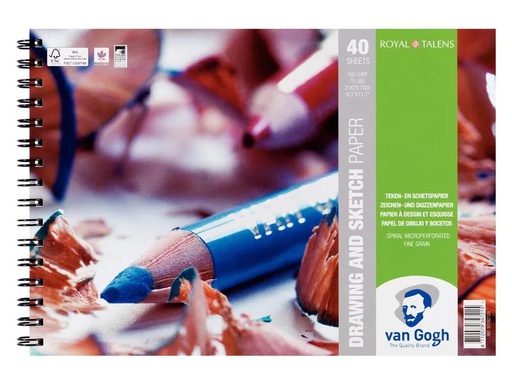 [90193521 1264061] Van Gogh Zeichenblock Zeichen und Skizzen Block 21 x 29.7 cm