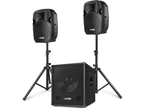 [90193535 1246167] MAX PA-System MX700 Kompaktes 2.1 Soundsystem
