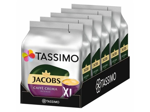 [90028999 377482] TASSIMO Kaffeekapseln T DISC Jacobs Caffè Crema Intenso 80 Portionen