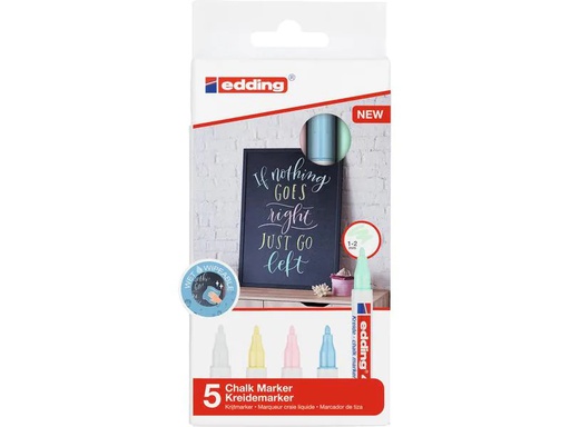 [90193551 1261230] edding Kreidemarker 4085 5 Stück