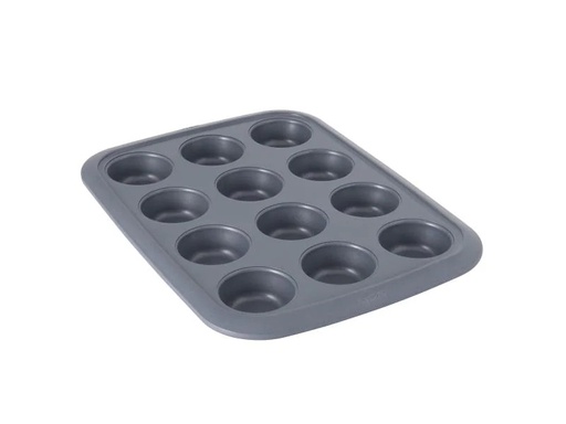 [90193555 904526] BergHOFF Muffin Backform Gem Line 6.5 cm 12 Mulden