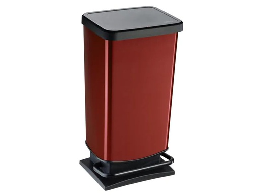 [90193562 1265900] Rotho Treteimer Paso 40 l, Rot metallic