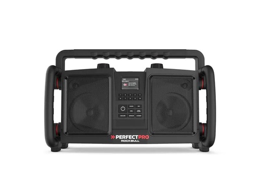 [90193613 1262362] Perfectpro DAB+ Radio ROCKBULL Schwarz