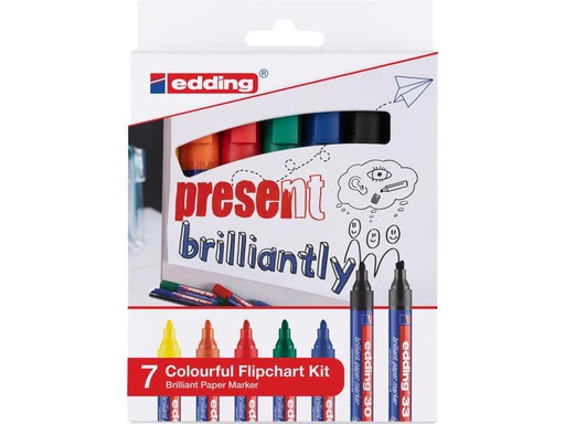 [90193648 1261229] edding 30/33 7 Stück