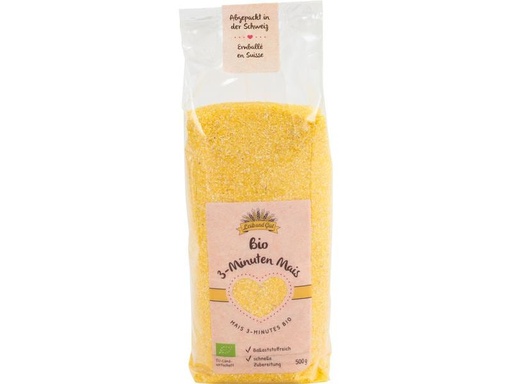 [90193721 1256011] Leib und Gut Bio 3-Minuten Mais 500 g