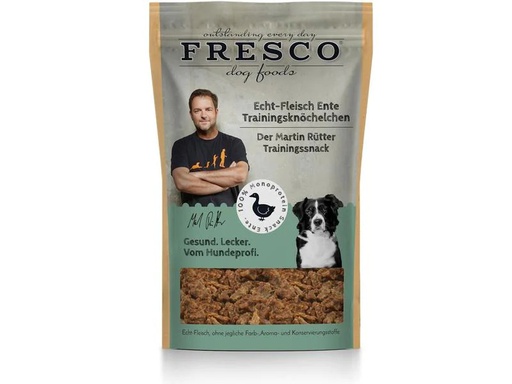 [90193722 1262541] FRESCO Leckerli Martin Rütter Trainingsknöchelchen Ente, 150 g
