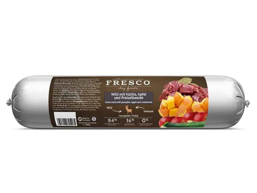 [90193727 1262529] FRESCO Nassfutter BARF Wild mit Kürbis, 400 g