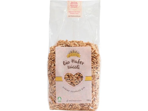 [90193745 1256018] Leib und Gut Bio Hafer Nüssli 130 g