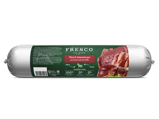 [90193780 1262531] FRESCO Nassfutter BARF Pferd pur, 400 g
