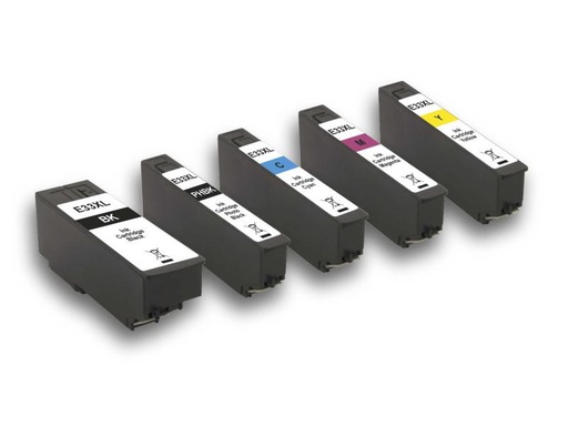 [90029068 464950] Peach Tintenset Epson T3357 C, M, Y, 2x BK