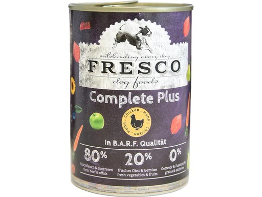 [90194461 1262524] FRESCO Nassfutter Complete Plus Huhn 400 g