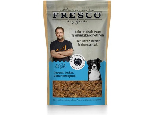 [90194470 1262544] FRESCO Leckerli Martin Rütter Trainingsknöchelchen Pute, 150 g