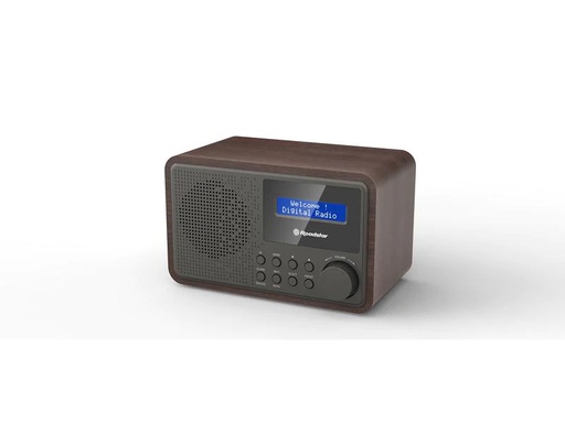 [90194700 1267268] Roadstar DAB+ Radio HRA-700D+ Braun