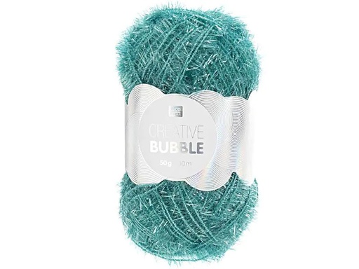 [90194858 1267231] Rico Design Wolle Creative Bubble 50 g Türkis