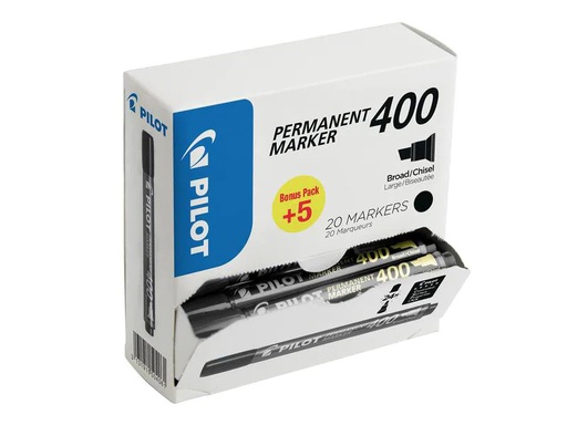 [90029134 1207560] Pilot Permanent-Marker 400 XL 15+5 Gratis Schwarz