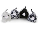 Mamanimals Kuscheltier Katzen Babys 4 Stück 9 cm
