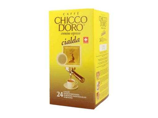 [90029173 1126882] Chicco d'Oro Kaffeepads Cremino Espresso 24 Stück