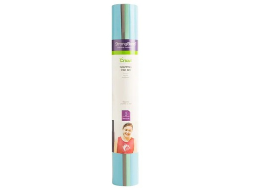 [90029193 1114511] Cricut Aufbügelfolie Sportflex Spa Day 30 x 30.5 cm, 3 Blatt