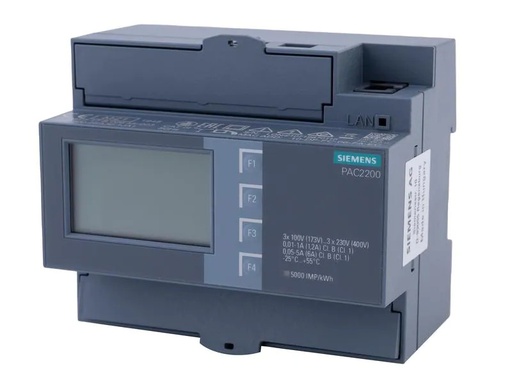 [90195202 1259627] Siemens SENTRON MID Wandlerklemmen-Messgerät 7KM PAC2200