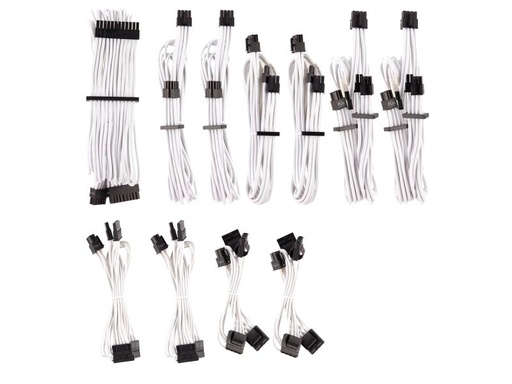 [90002898 858082] Corsair Stromkabel Premium Pro-Kit Typ 4 Gen 4 Weiss