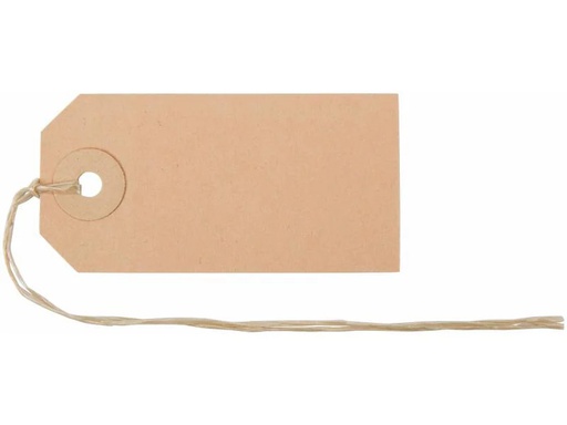 [90195239 1093544] Biella Hängeetiketten 35 x 70 mm, 50 Stück