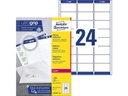Avery Zweckform Adressetiketten L7159-100  63.5 x 33.9 mm