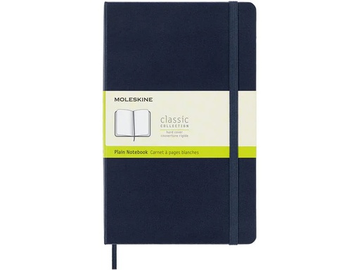 [90195391 1267093] Moleskine Notizbuch Classic A5 Blanco , Dunkelblau, 240 Seiten
