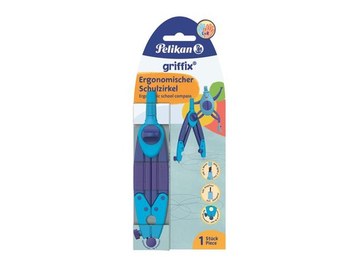[90029250 1129038] Pelikan Zirkel Griffix Blau
