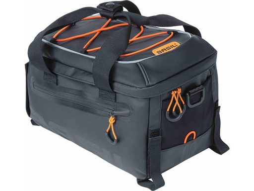[90029261 1190534] BASIL Gepäckträgertasche Miles Tarpaulin Schwarz