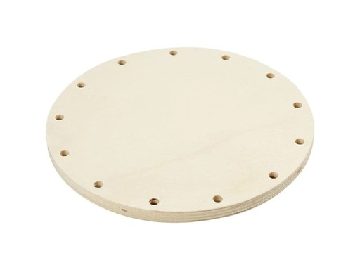 [90195507 710897] Creativ Company Holzartikel Korbflecht – Boden Ø 12 cm