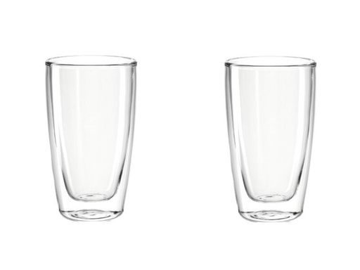 [90029291 779717] Montana Kaffeebecher Enjoy 250 ml, 2 Stück, Transparent