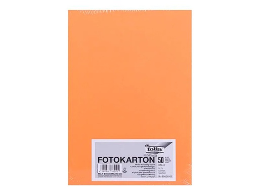 [90029330 1098848] Folia Fotokarton A4, 300 g/m², 50 Blatt, Lachs