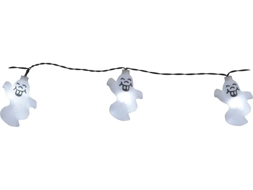 [90195719 1059754] Star Trading Lichterkette Halloween Ghosts 210 cm, Weiss