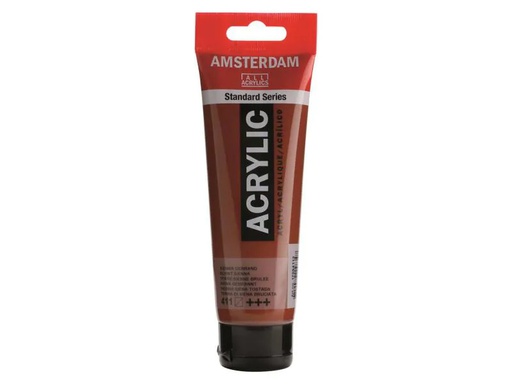 [90029343 995935] Amsterdam Acrylfarbe Standard 411 Siena gebr. halbtransparent, 120 ml