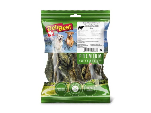 [90195846 1268569] DeliBest Kausnack Premium Wasserbüffelfleisch, 200 g