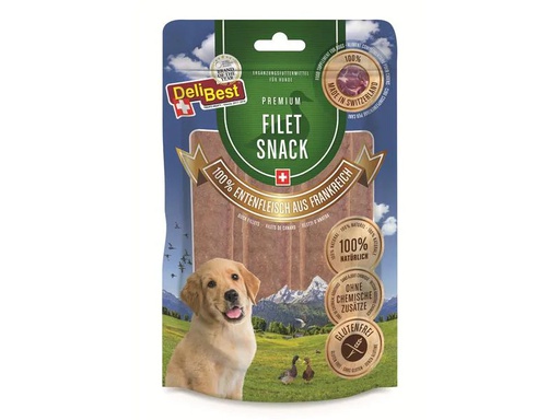 [90195851 1268558] DeliBest Filet Snack Ente, 90 g