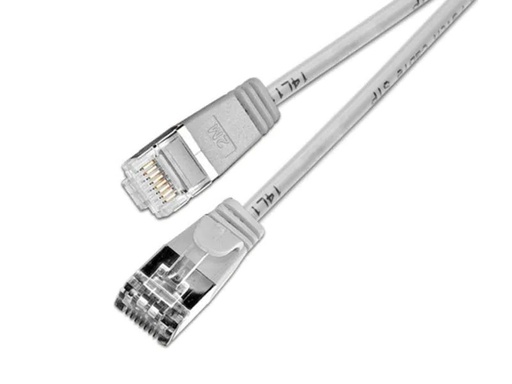 [90029377 353760] SLIM Slimpatchkabel RJ-45 - RJ-45, Cat 6, U/FTP, 0.5 m, Grau