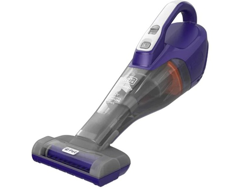[90002917 925601] BLACK+DECKER Akku-Handsauger Dustbuster Pet Titanium/Violett