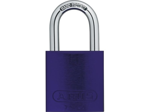 [90029408 1169256] Abus Vorhängeschloss 72/40 Lila Aluminium