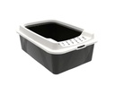 Rotho Katzentoilette Bonnie M ECO Schwarz – Sand