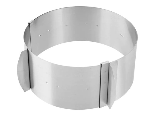 [90196381 1267530] Zenker Backrahmen Silber, Rund