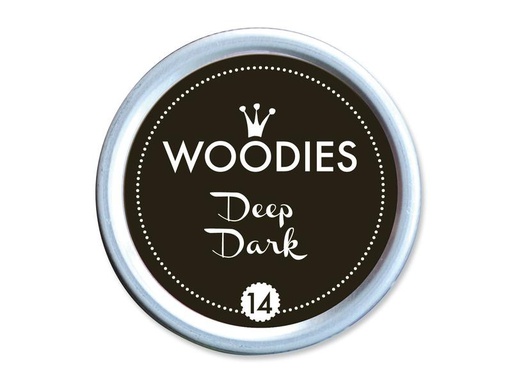 [90196593 1246613] Woodies Stempelkissen Woodies Deep Dark Schwarz