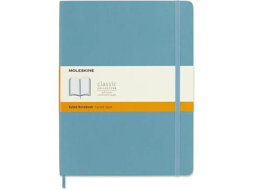 [90196814 1267098] Moleskine Notizbuch Classic XL Softcover Hellblau